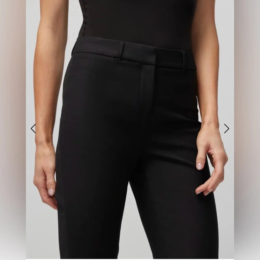 White House Black Market Elle Slim Trouser comfort stretch pant - Picture 2 of 9